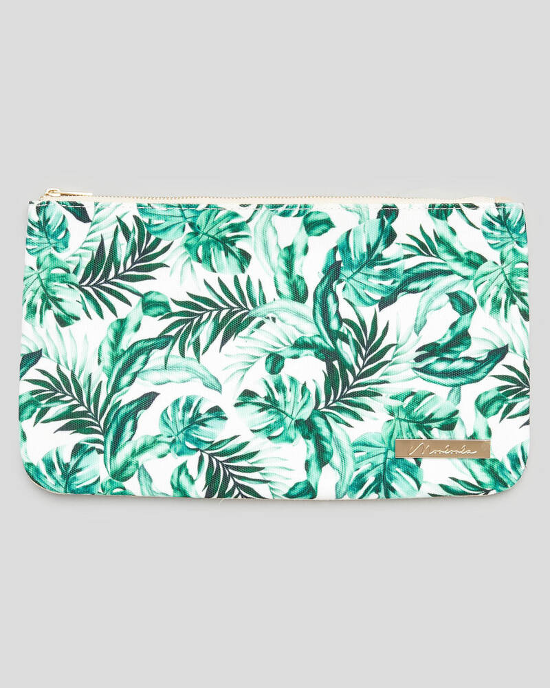 Mooloola Emerald Palms Pencil Case for Womens