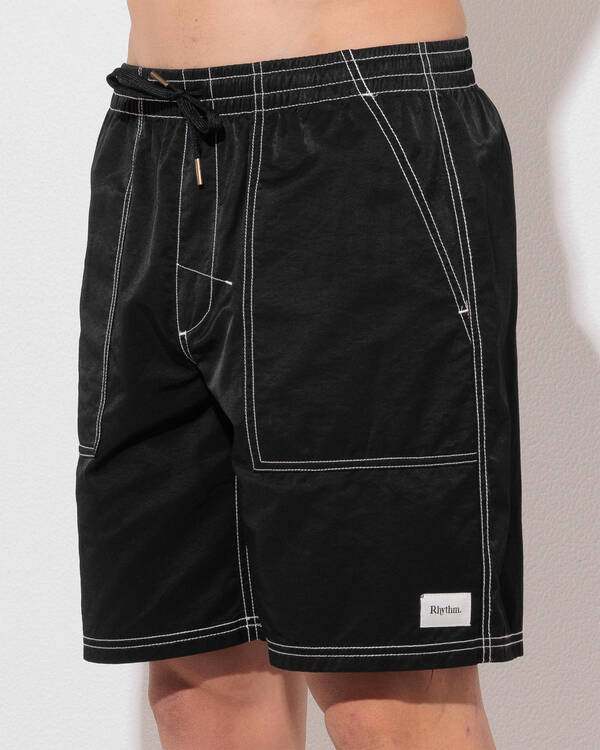 Rhythm Nylon Fatigue Jam Shorts for Mens