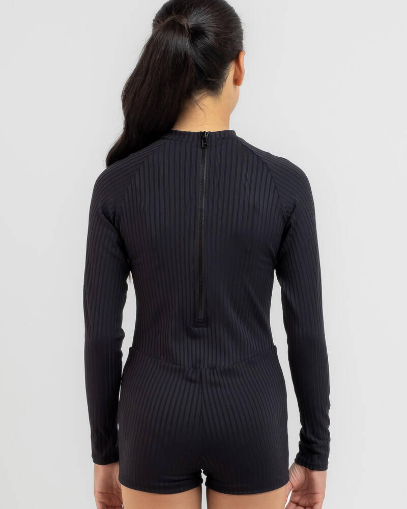 Rip Curl Girls' Premium Surf Long Sleeve Boyleg Surf Suit for Womens
