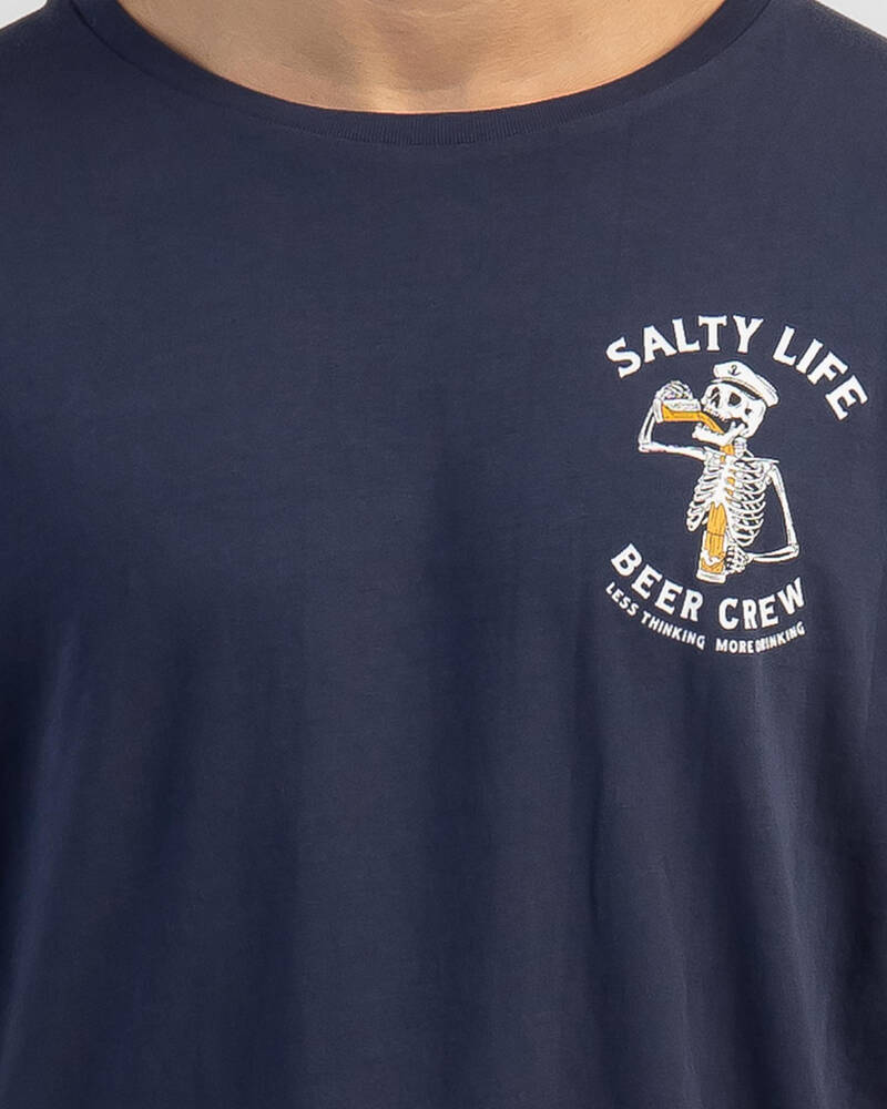 Salty Life Smashing T-Shirt for Mens