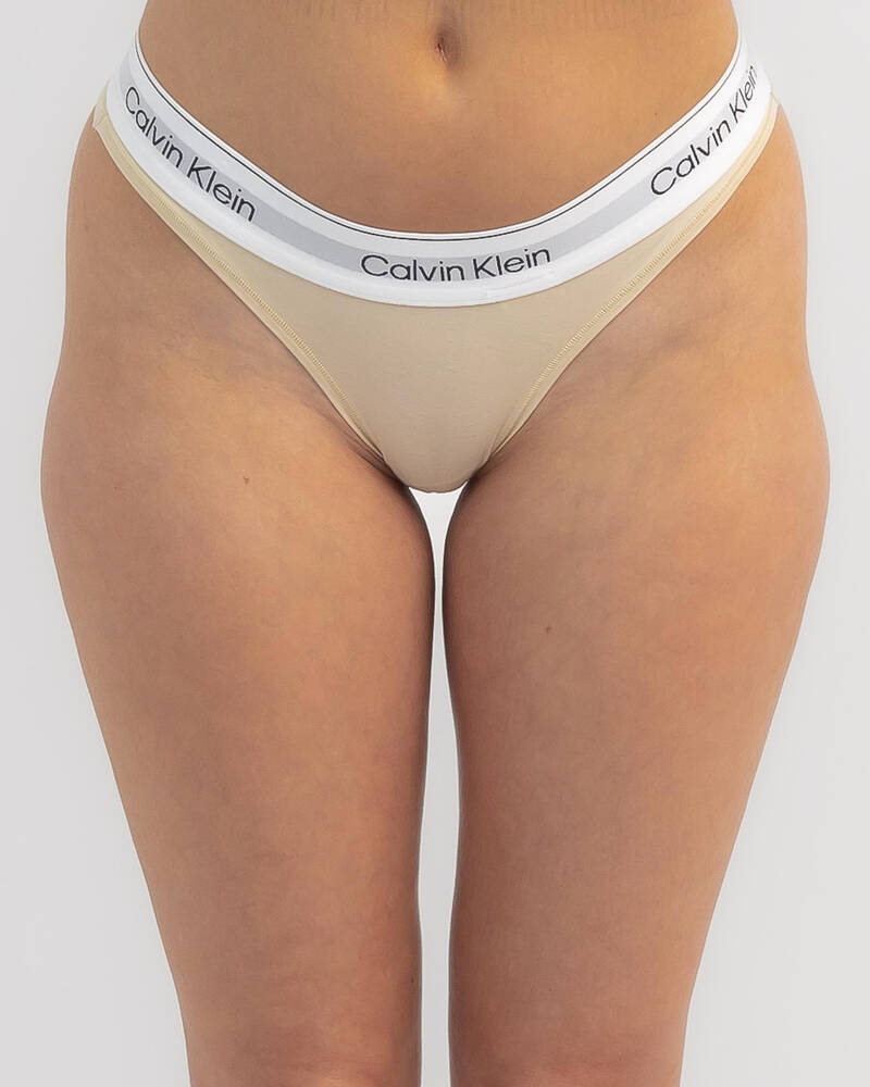Calvin Klein Modern Cotton Naturals Thong for Womens