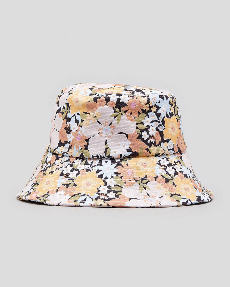 Billabong Girls' Sunday Floral Bucket Hat for Womens