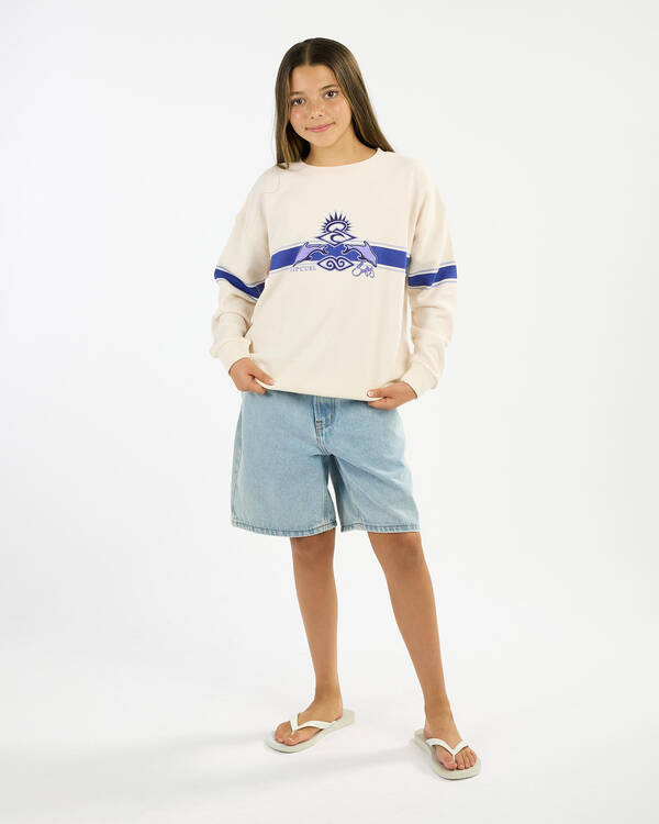 Rip Curl Girls' Archive Dolphin Crew Jumper for Womens