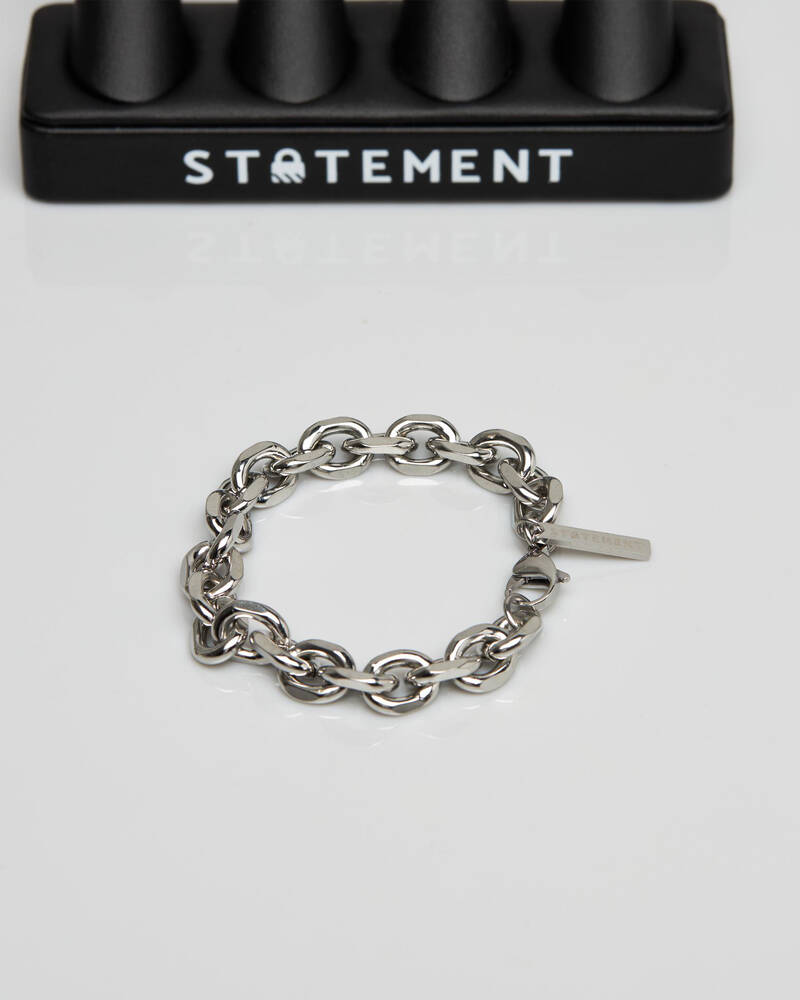 Statement Collective Cable Chain 10MM Bracelet for Mens
