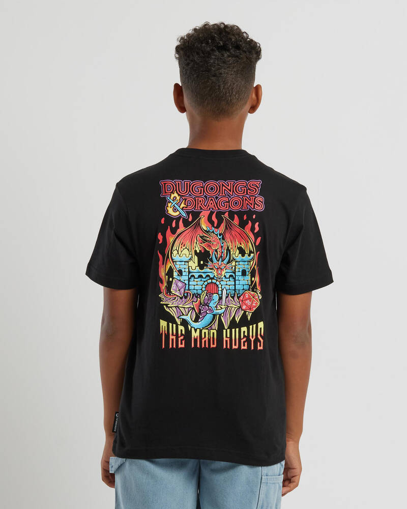 The Mad Hueys Boys' Dugongs And Dragons T-Shirt for Mens