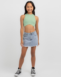 Ava And Ever Girls' Kendra Ultra Crop Top for Womens image number null