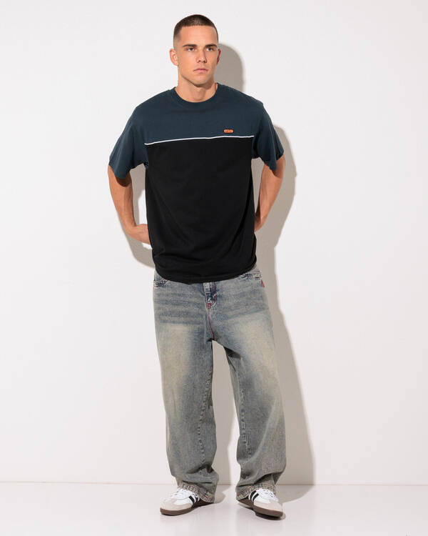 Rip Curl Halfa Panel Beater T-Shirt for Mens