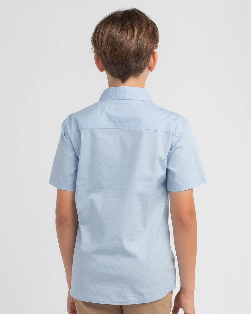 Lucid Boys' Atoms Short Sleeve Shirt for Mens