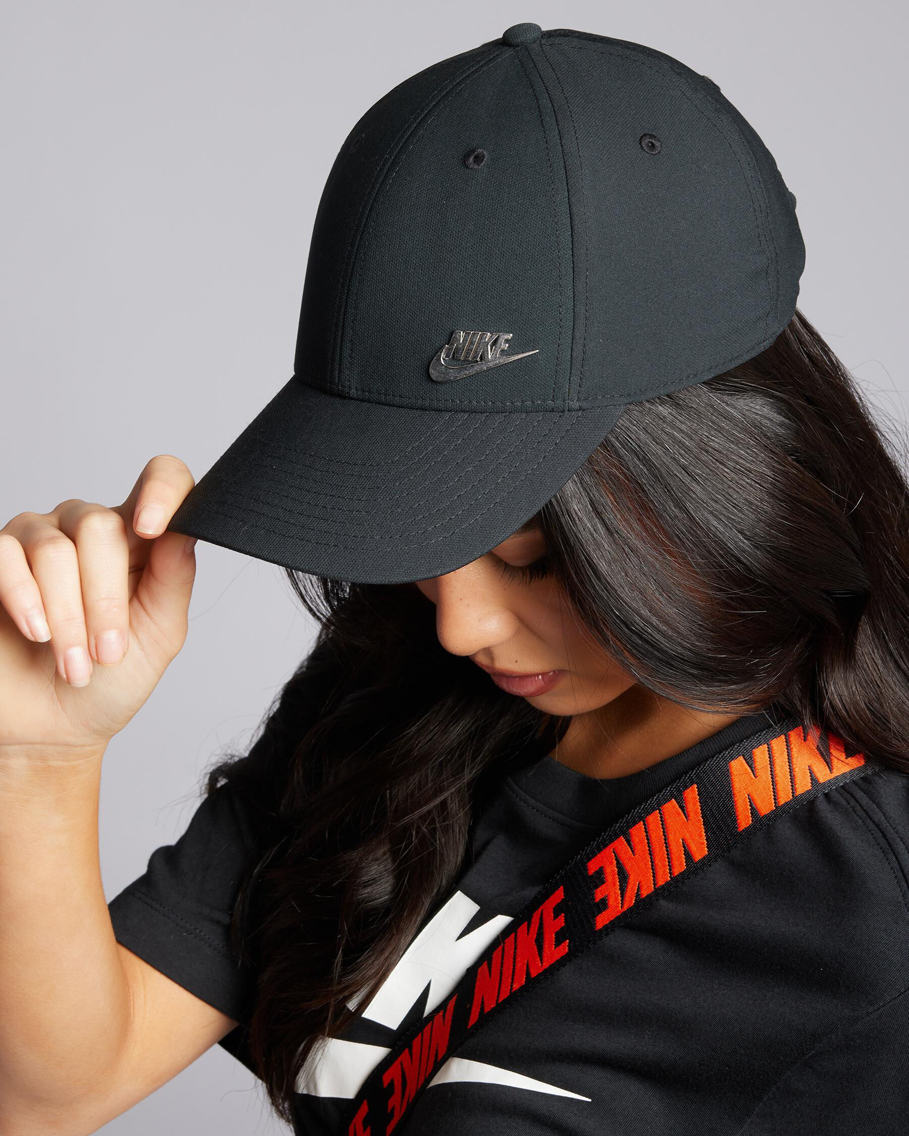 black nike womens baseball cap