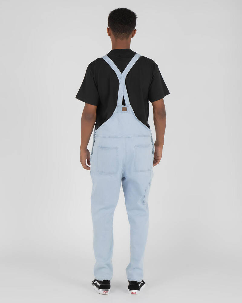 Shop Lucid Denim Overalls In Light Blue Denim Fast Shipping & Easy