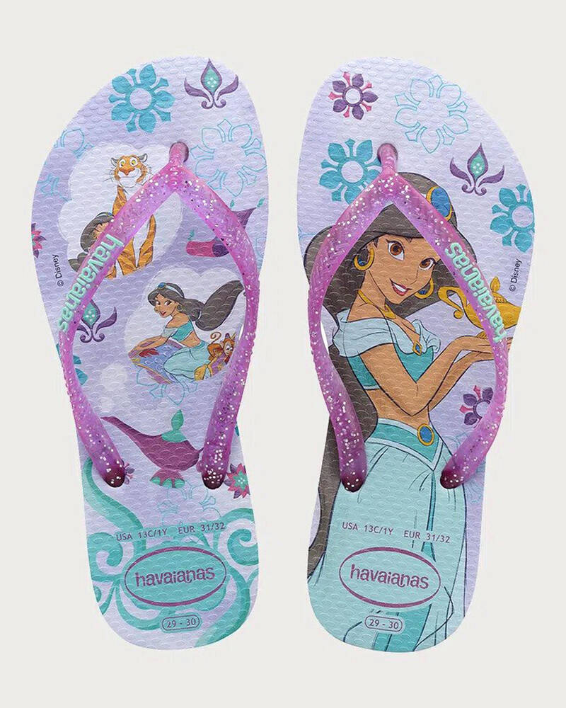 Havaianas Kids' Slim Princess Jasmine Thongs for Womens