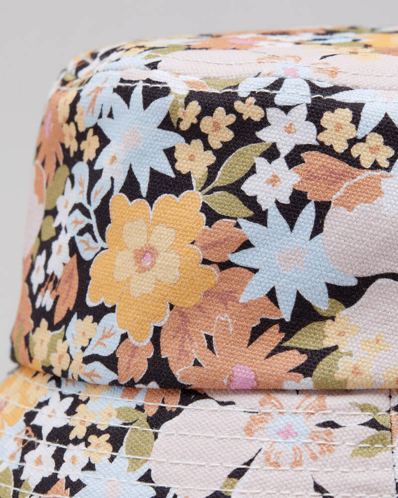 Billabong Girls' Sunday Floral Bucket Hat for Womens