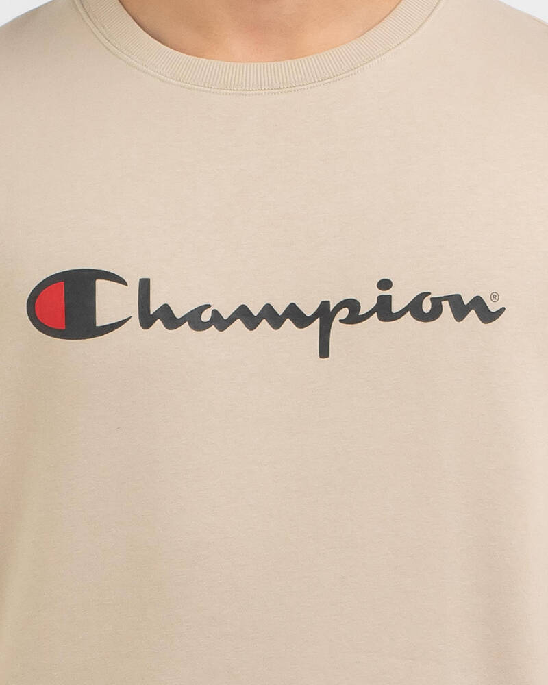 Champion Logo Crew Sweatshirt for Mens