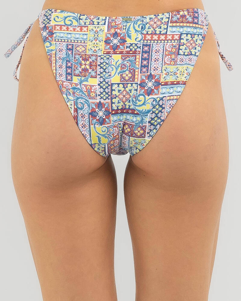 Topanga Drew Tie Side Bikini Bottom for Womens