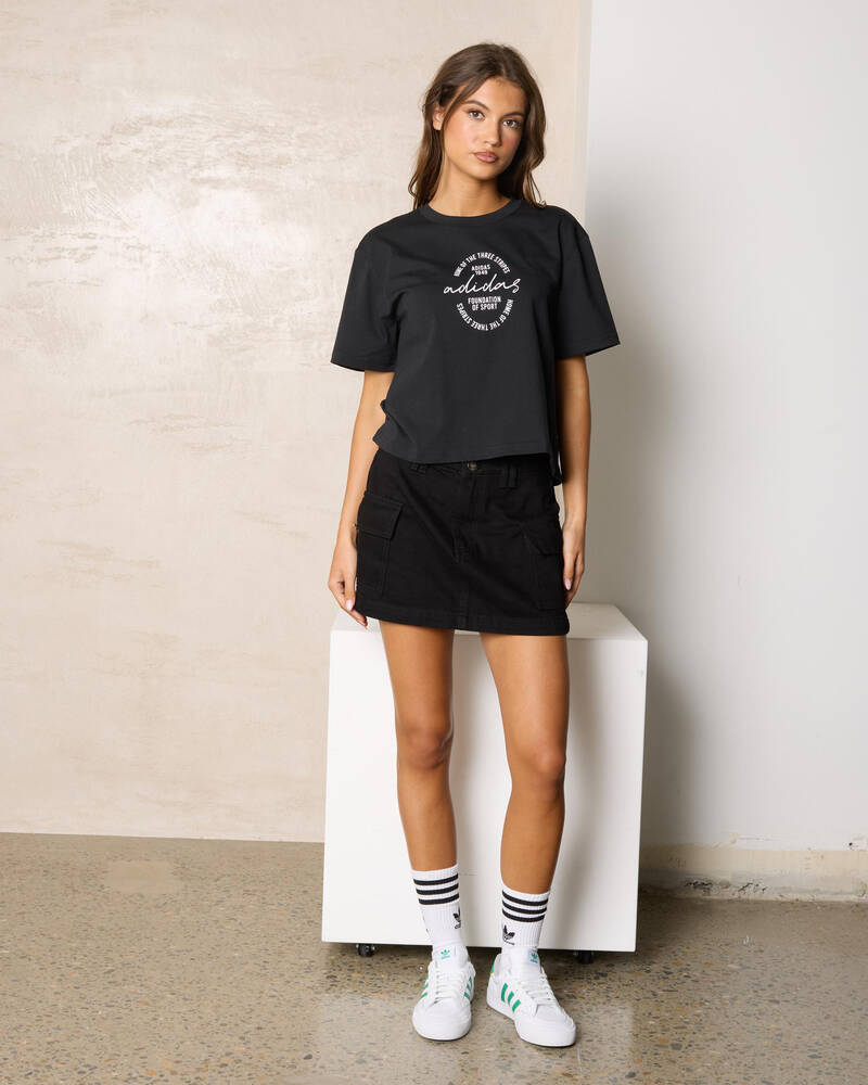 adidas Brand Love Signature Graphic T-Shirt for Womens