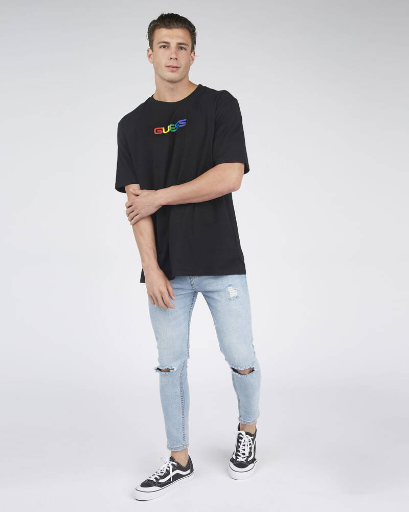 GUESS Jeans Balvin Smile T-Shirt for Mens