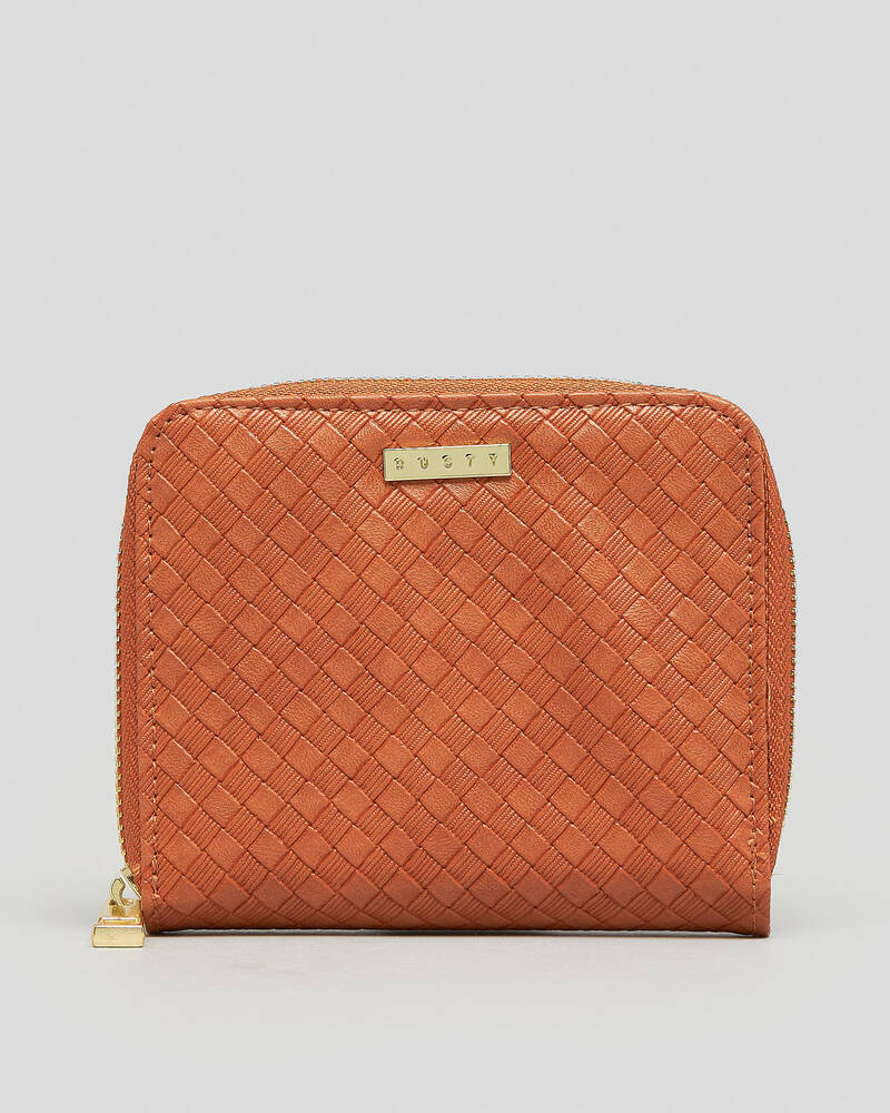 Rusty Rumors Compact Wallet for Womens