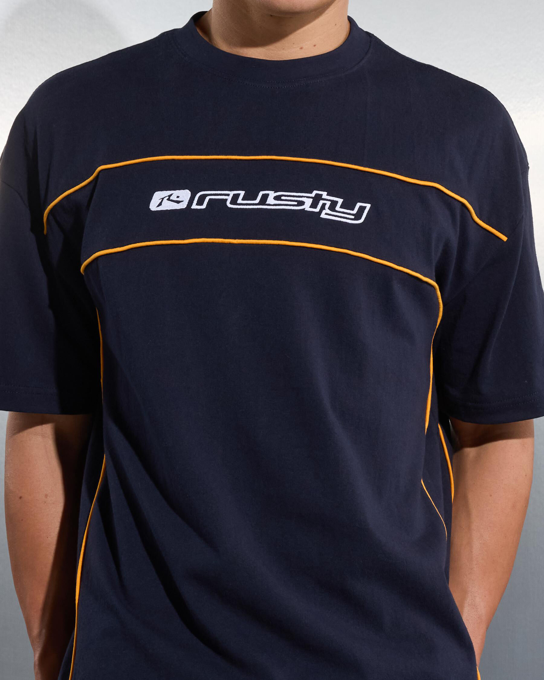 Rusty Tweaker Short Sleeve Tee In Navy Blue - FREE* Shipping