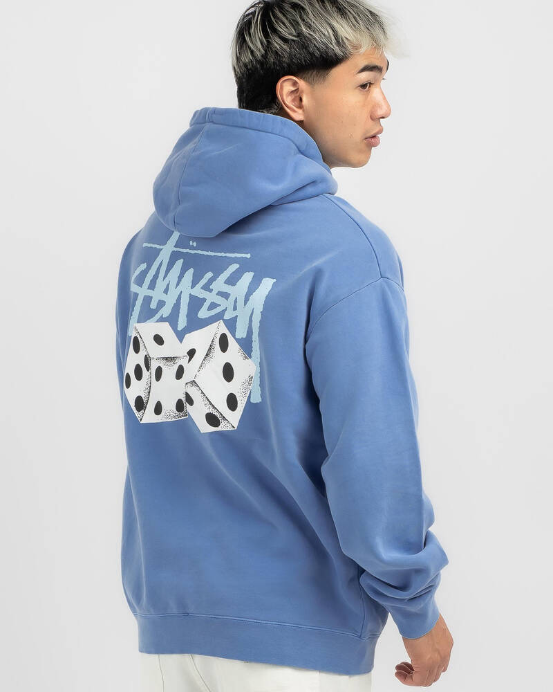 Stussy Pair Of Dice Fleece Hoodie for Mens