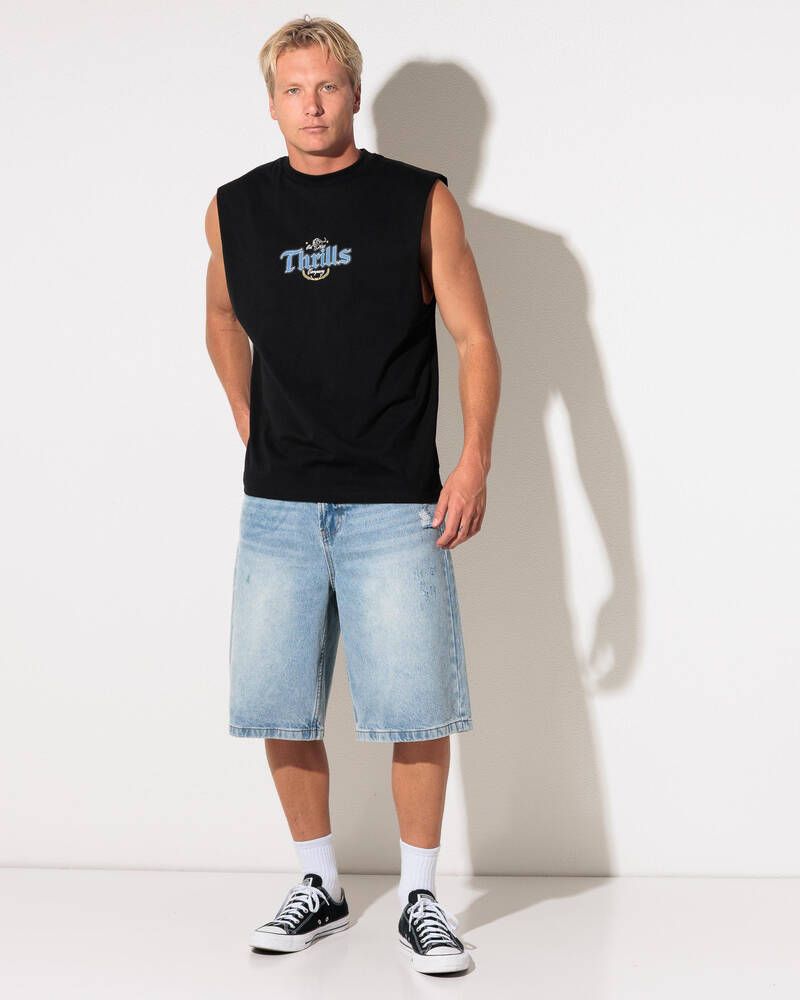 Thrills Twist Off Merch Muscle Tank for Mens