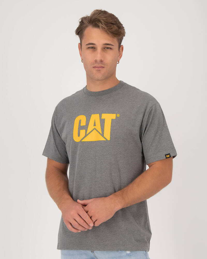 Cat TM Logo T-Shirt for Mens