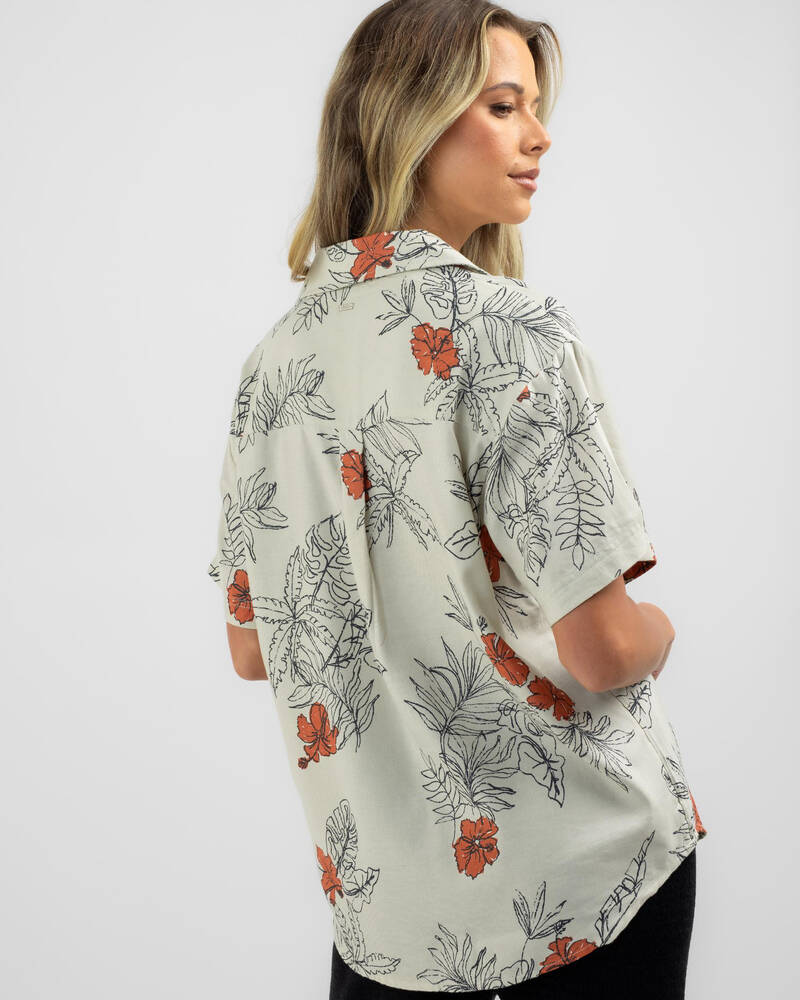 RVCA Tropicalsy Overshirt for Womens