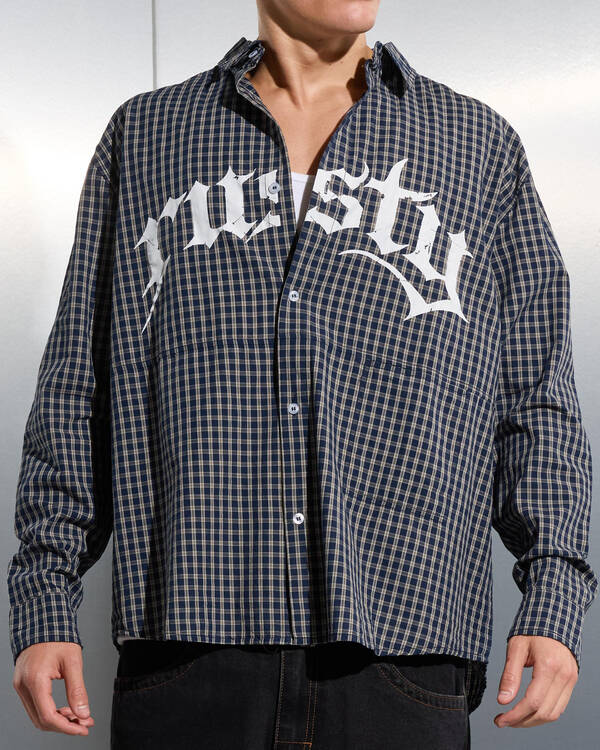 Rusty Shook Ones Long Sleeve Shirt for Mens