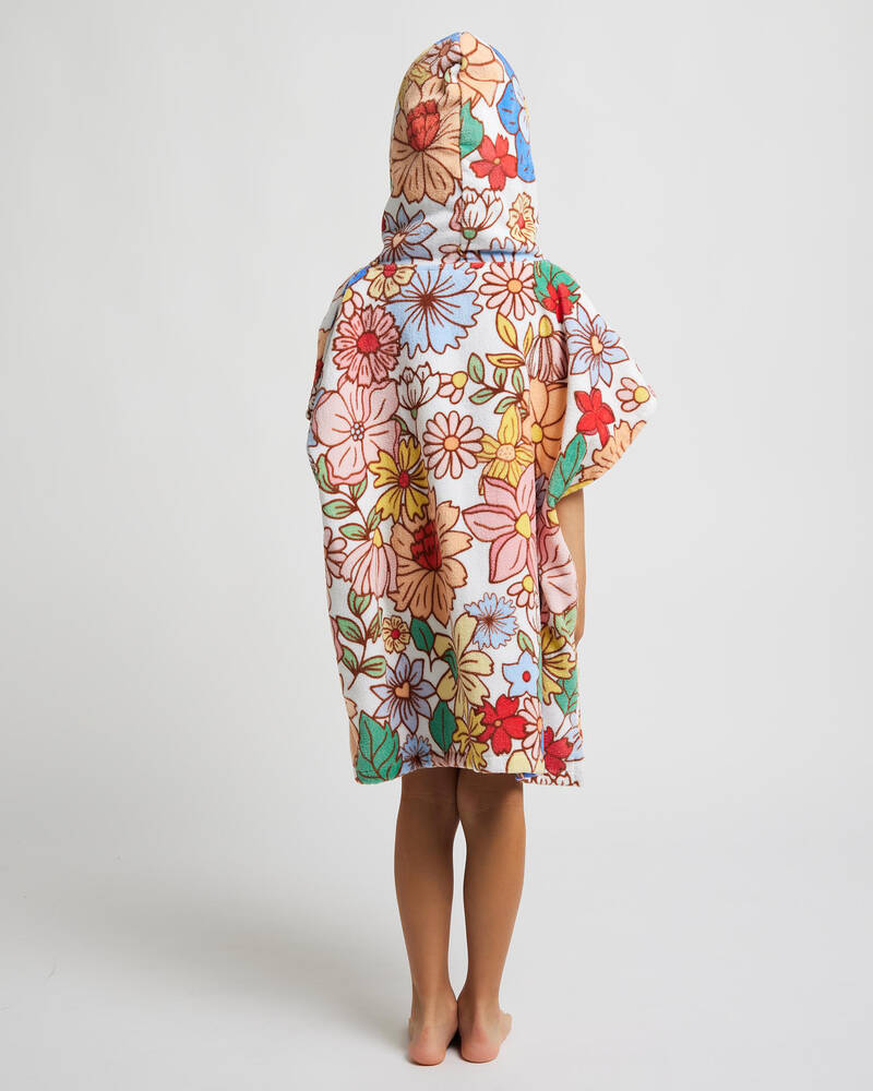 Topanga Flower Power Toddlers' Hooded Towel for Womens