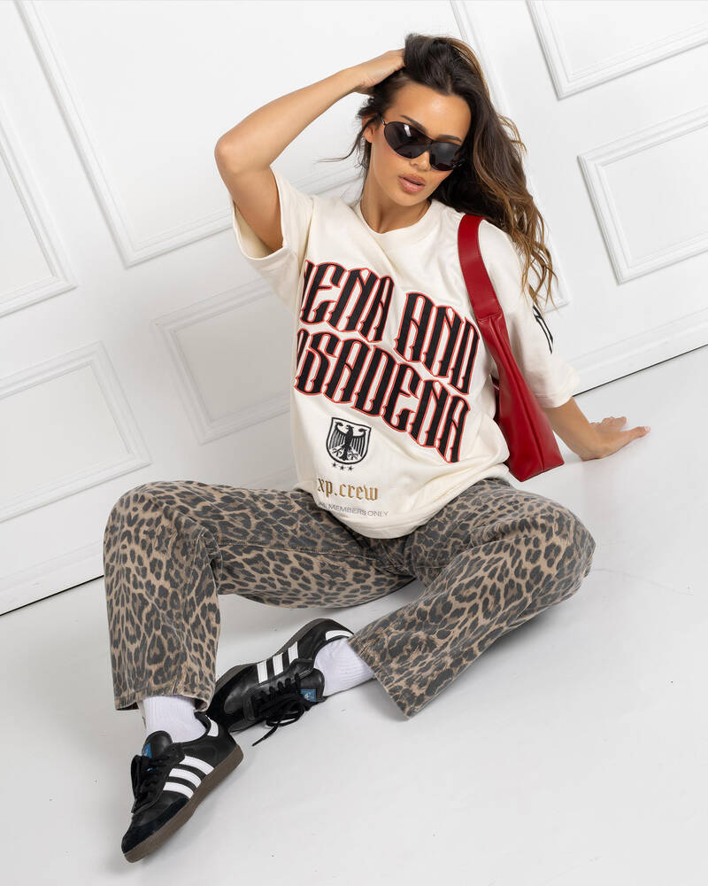 Nena & Pasadena Bounty Loopback Raptor T-Shirt for Womens