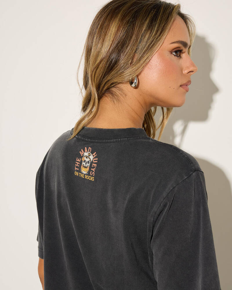 The Mad Hueys Triple On The Rocks Boxy T-Shirt for Womens