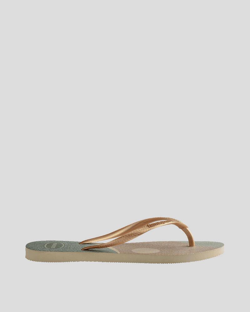 Havaianas Kids' Slim Palette Glow Thongs for Womens