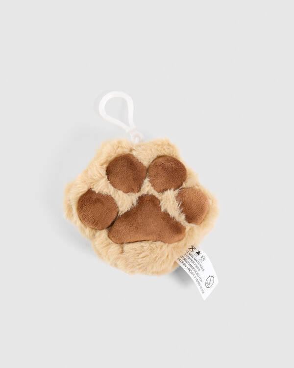 Cat Paw Plush Bag Charm