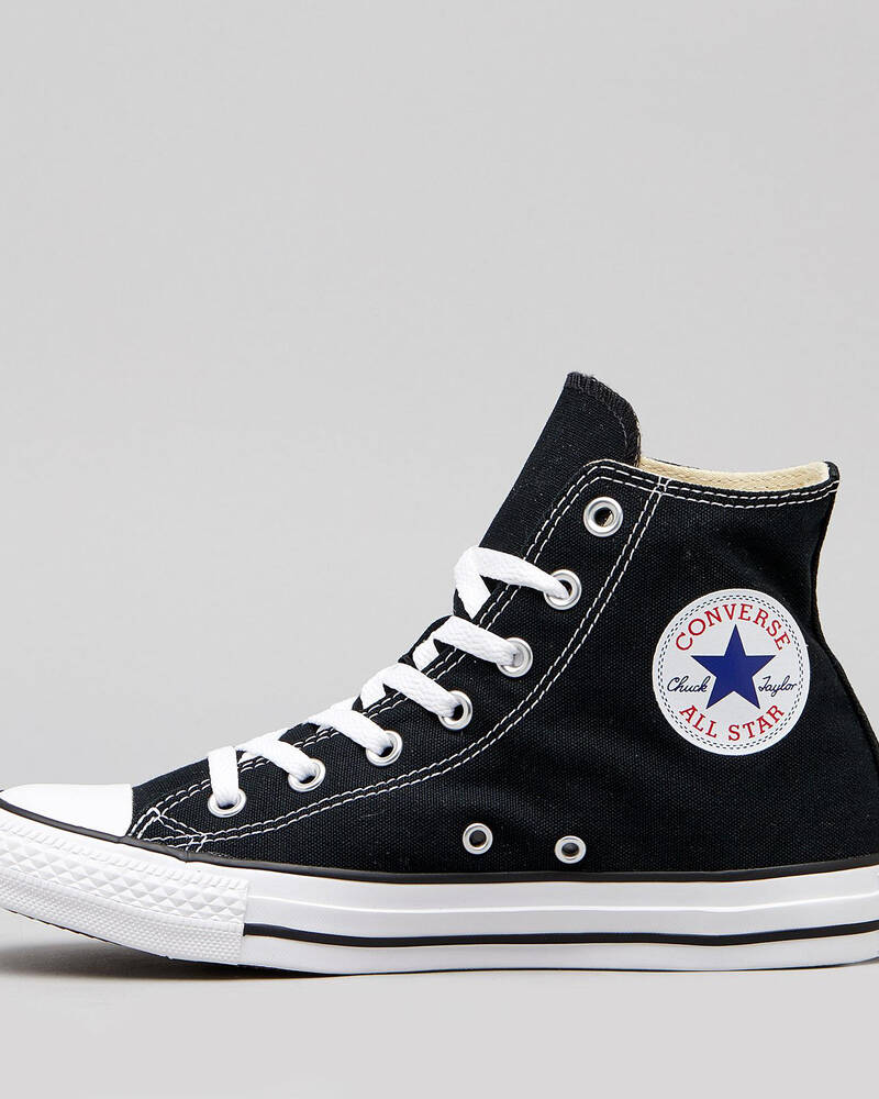 Converse Womens Chuck Taylor Hi-Top Shoes In Black - Fast Shipping ...