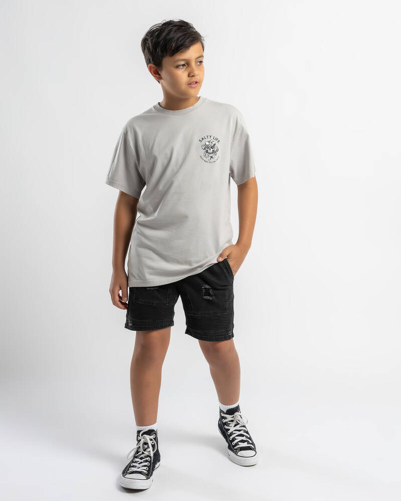 Salty Life Boys' Seafarer T-Shirt for Mens