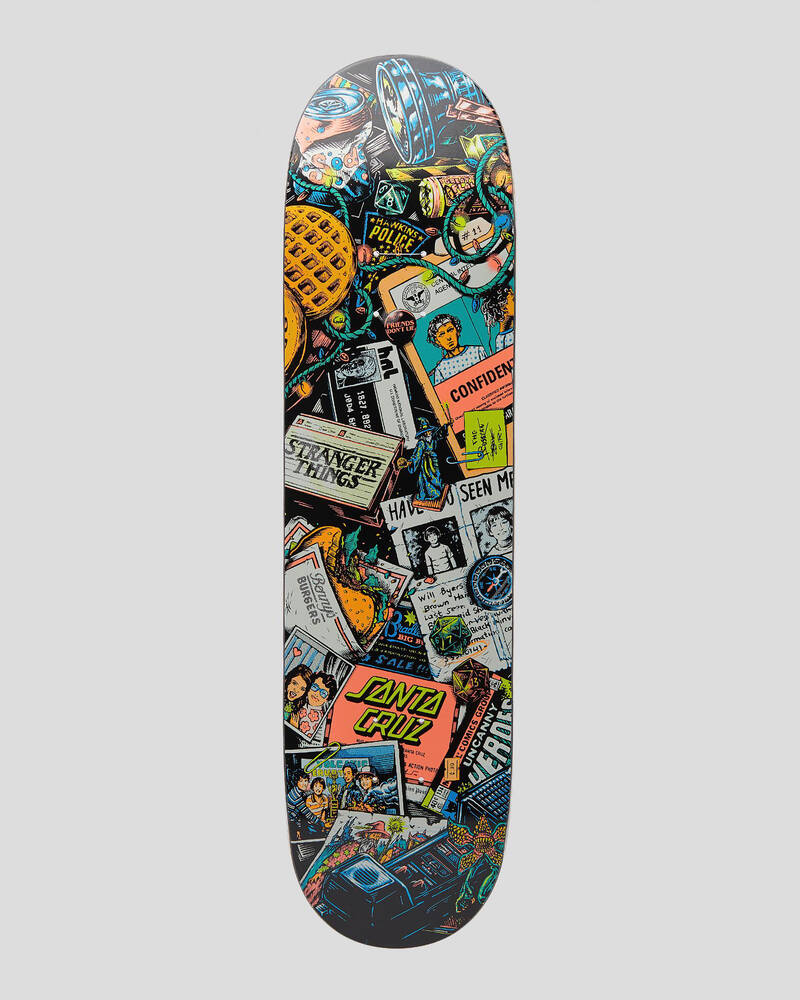 Santa Cruz Stranger Things Season 1 8.0" Skateboard Deck for Unisex
