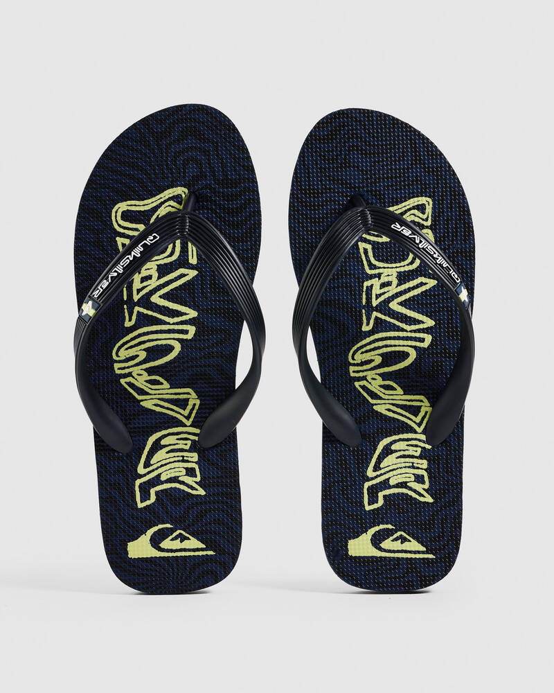 Quiksilver Boys' Moncata Art Thongs for Mens