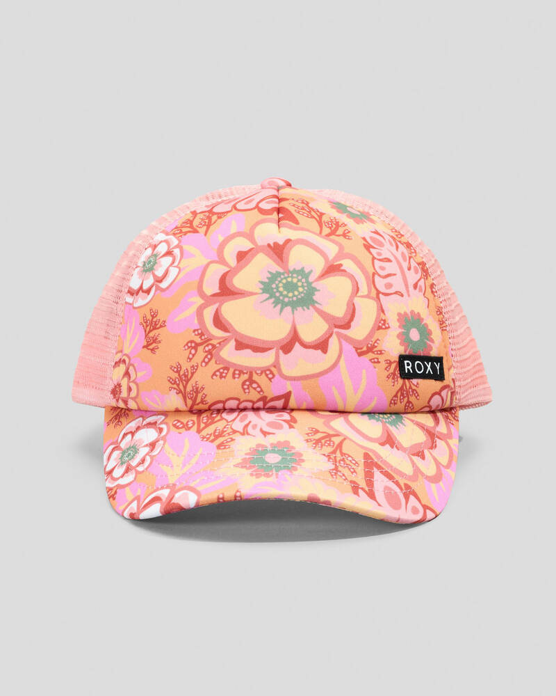 Roxy Girls' Honey Coconut Trucker Cap for Womens