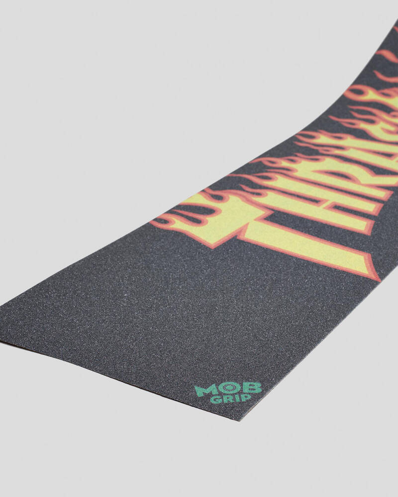 Mob Grip Thrasher Yellow and Orange Flame Grip Tape for Unisex