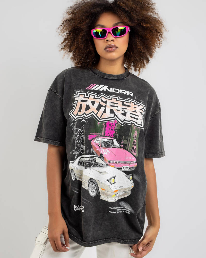 Wndrr Haruna Vintage T-Shirt for Womens