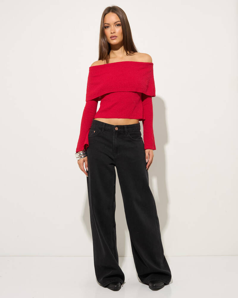 DESU Soho Wide Leg Jeans for Womens