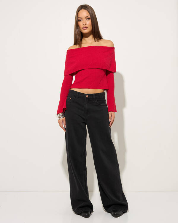 DESU Soho Wide Leg Jeans for Womens