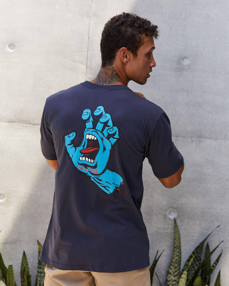 Santa Cruz Screaming Hand T-Shirt for Mens
