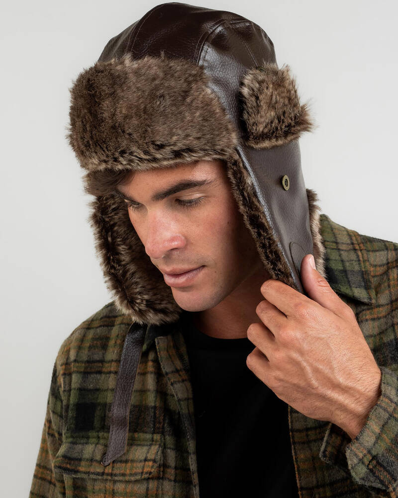 Miscellaneous Winner Trapper Hat for Mens