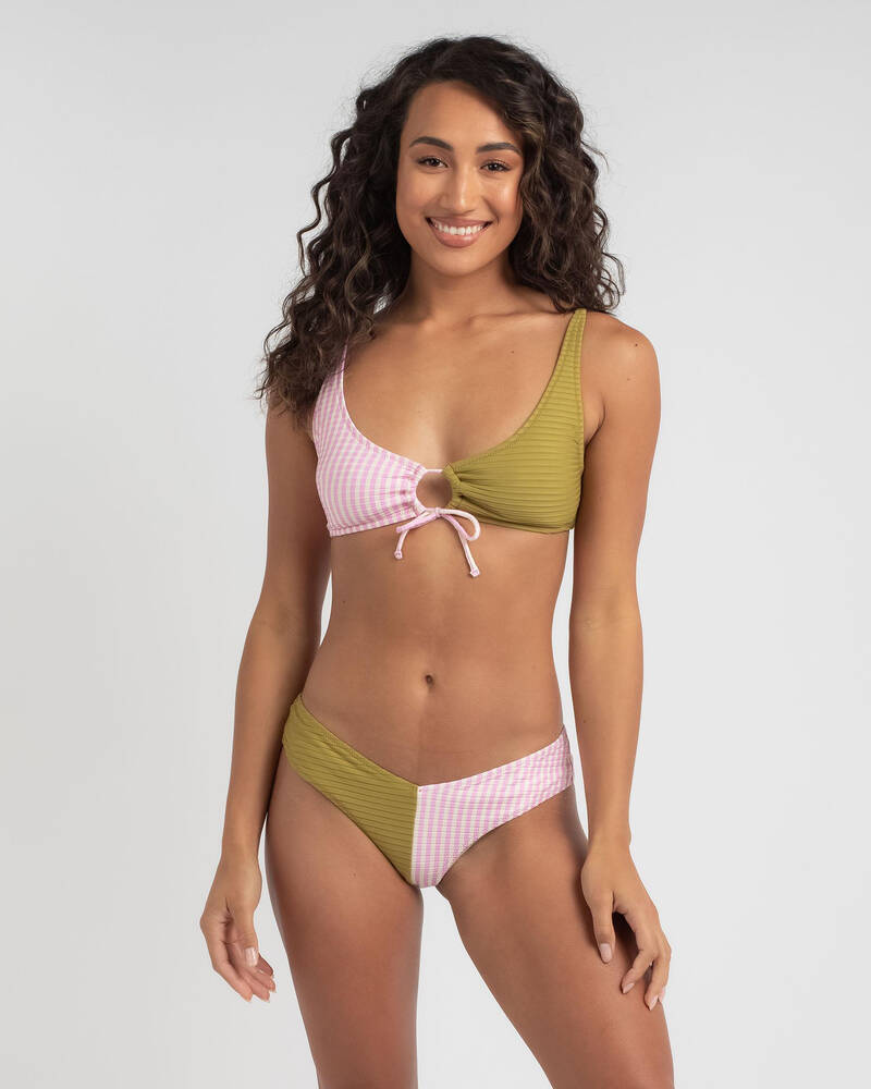 Rip Curl Surf Spray Stripe Bralette Bikini Top for Womens