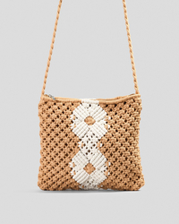 Mooloola Coolum Macrame Crossbody Bag for Womens image number null