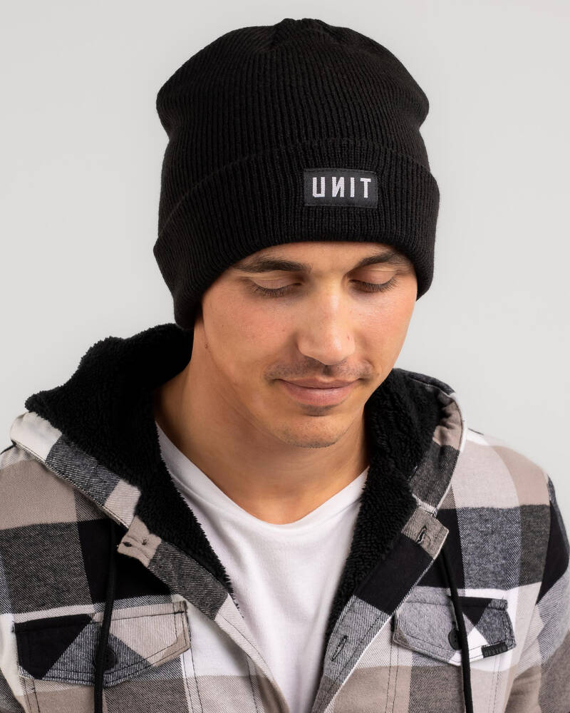 Unit Stack Beanie for Mens