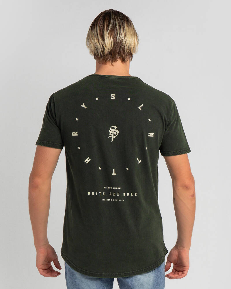 Silent Theory Circle Type T-Shirt for Mens