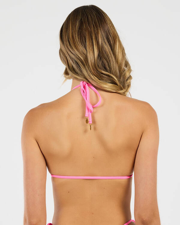 Kaiami Radiant Reversible Triangle Bikini Top for Womens