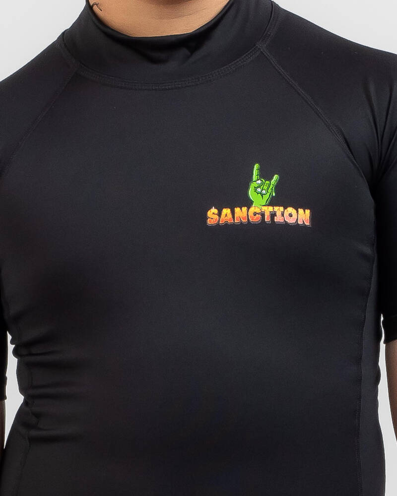 Sanction Boys' Radical Short Sleeve Rash Vest for Mens