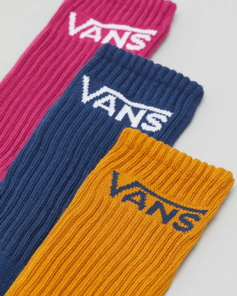 Vans Classic Crew Socks 3 Pack L/XL for Mens